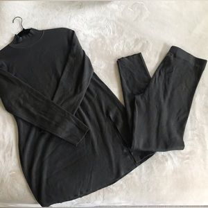 Cable and Gauge Knit Tunic Set